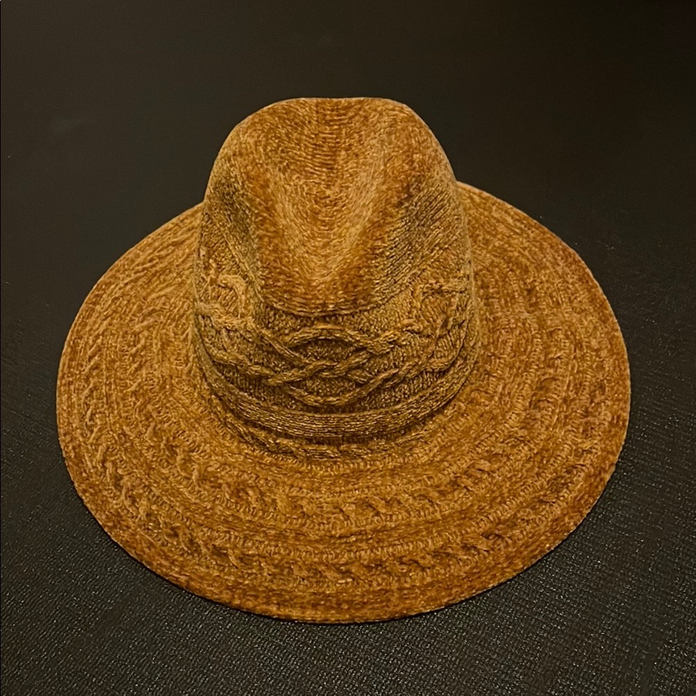 San Diego Hat Company Tan Woven Fedora